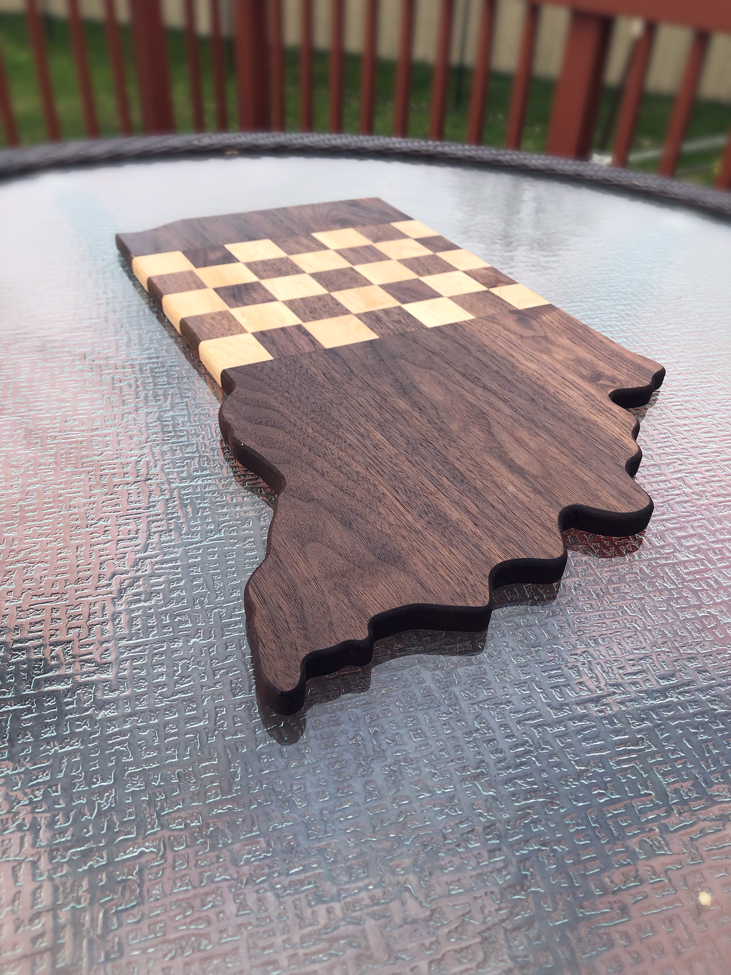 Checkered Cutting Board