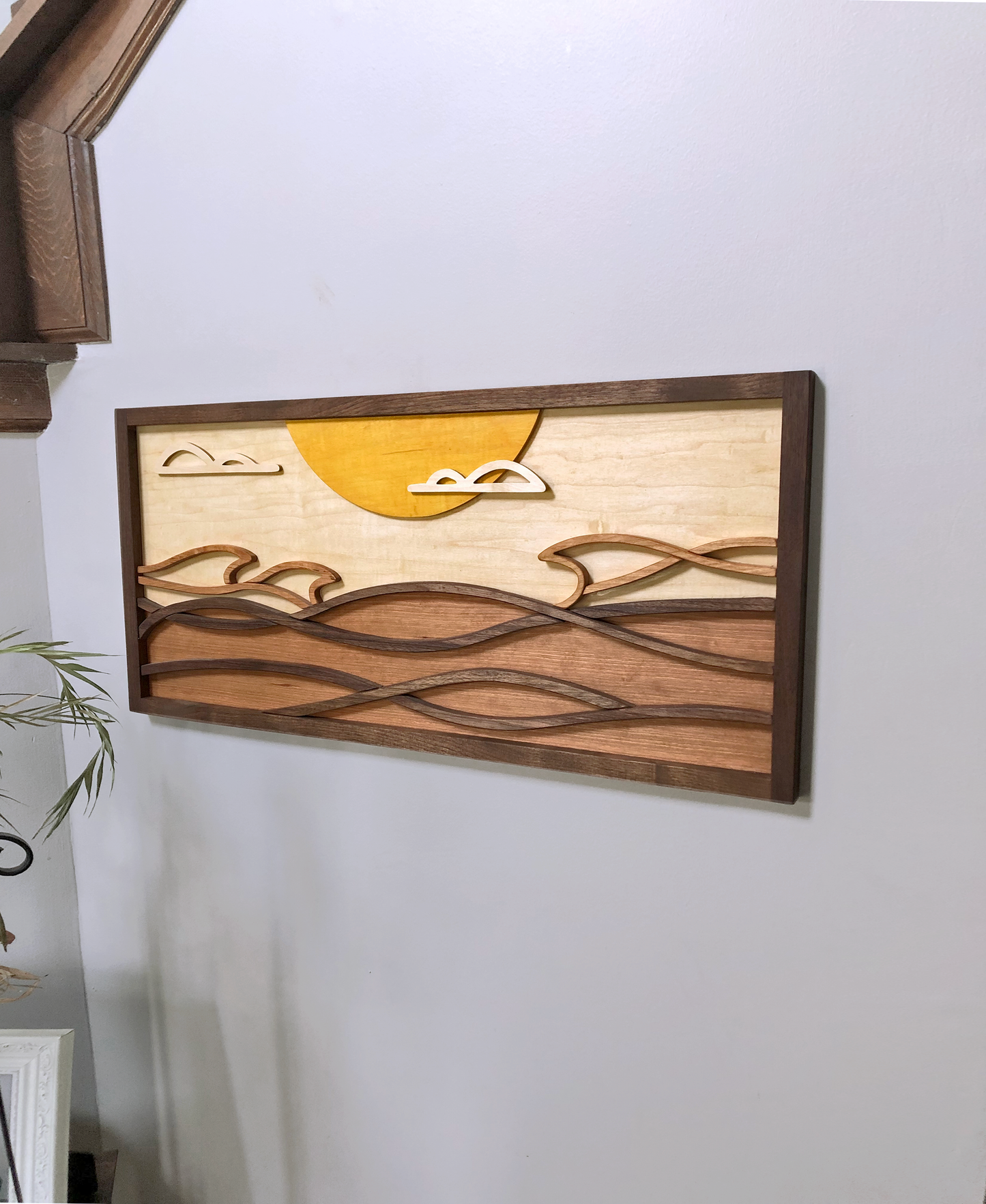 "Coastal" | Wood Ocean Wall Art